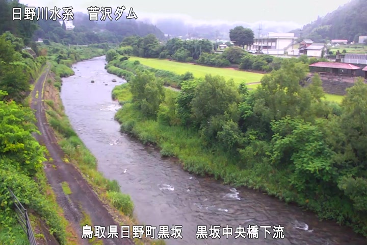 黒坂中央橋下流