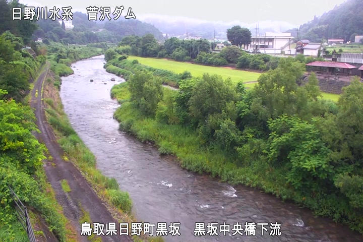 黒坂中央橋下流