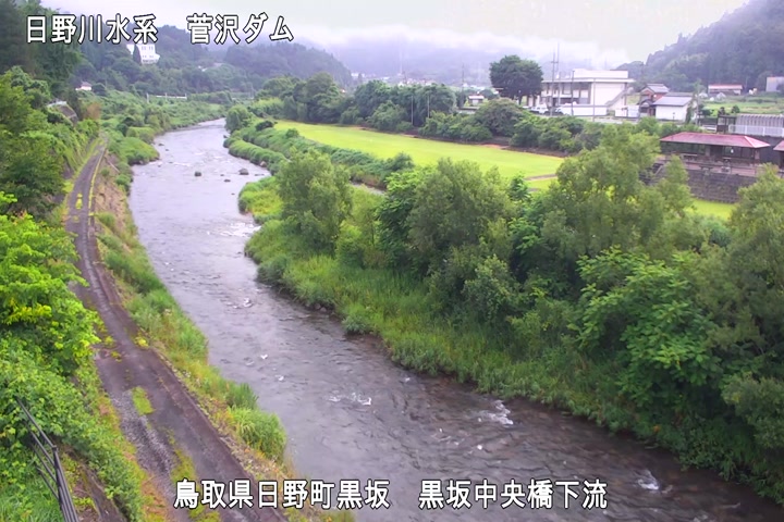 黒坂中央橋下流