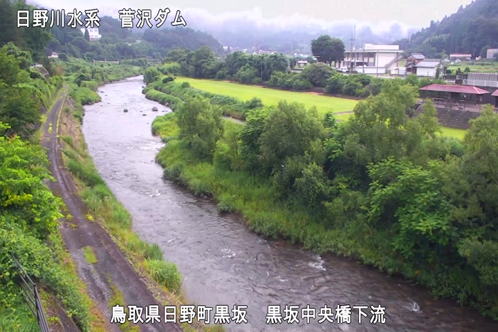 黒坂中央橋下流