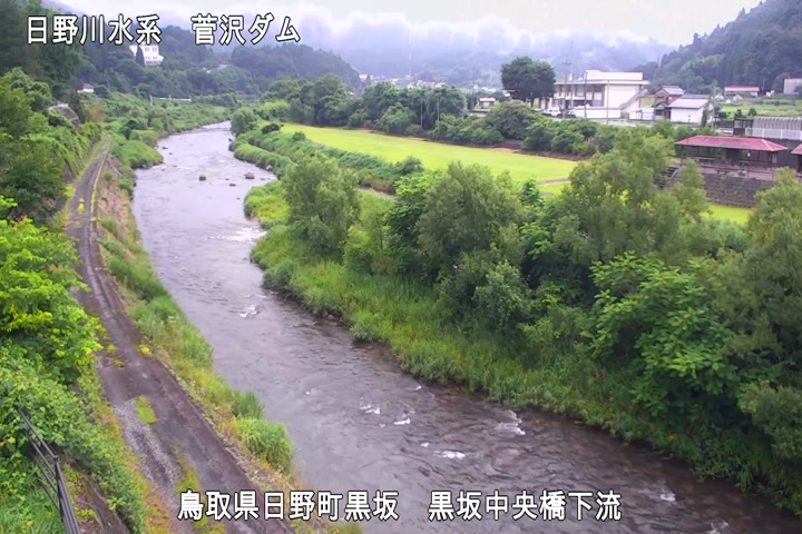 黒坂中央橋下流