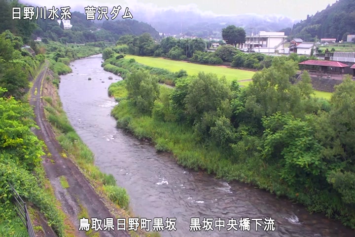黒坂中央橋下流