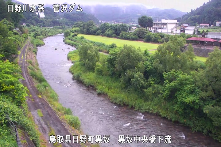 黒坂中央橋下流