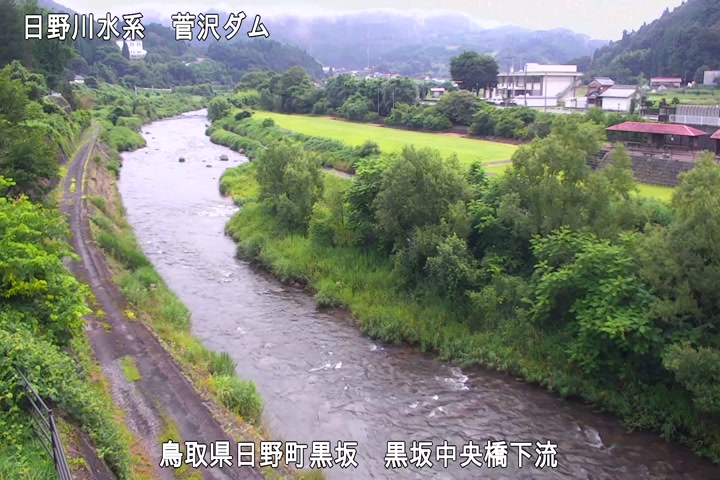 黒坂中央橋下流
