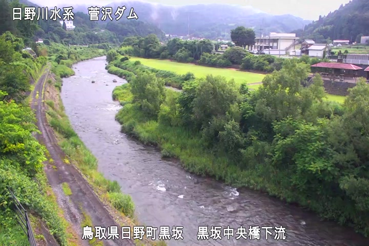 黒坂中央橋下流