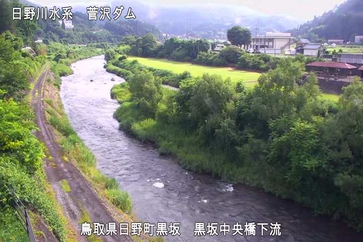 黒坂中央橋下流