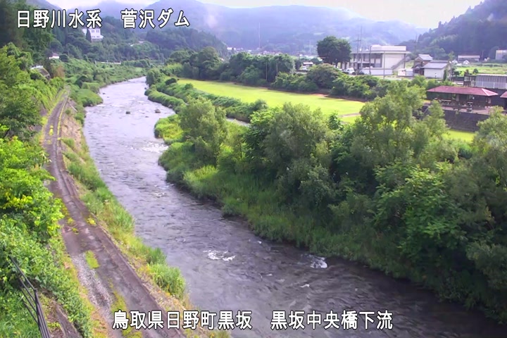 黒坂中央橋下流
