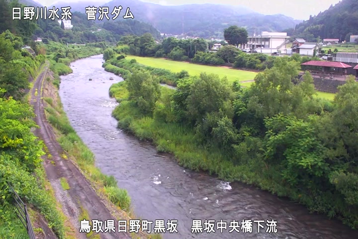 黒坂中央橋下流