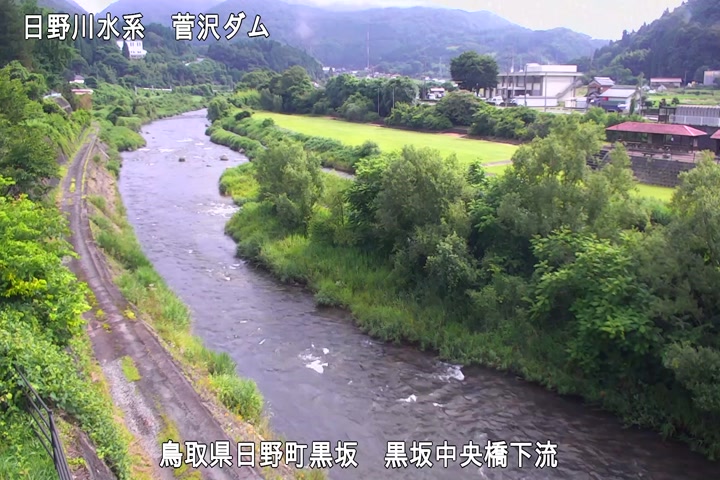 黒坂中央橋下流