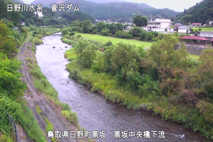 黒坂中央橋下流