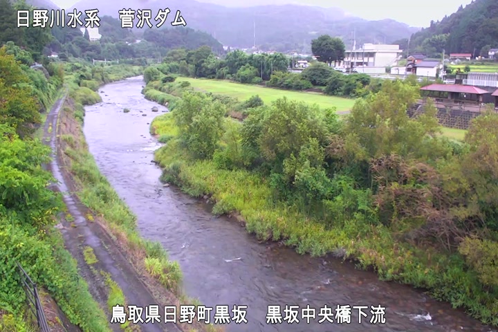 黒坂中央橋下流