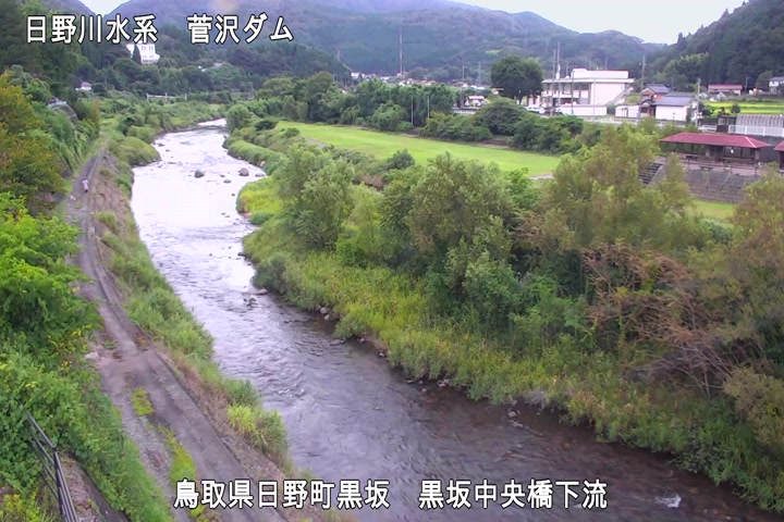 黒坂中央橋下流