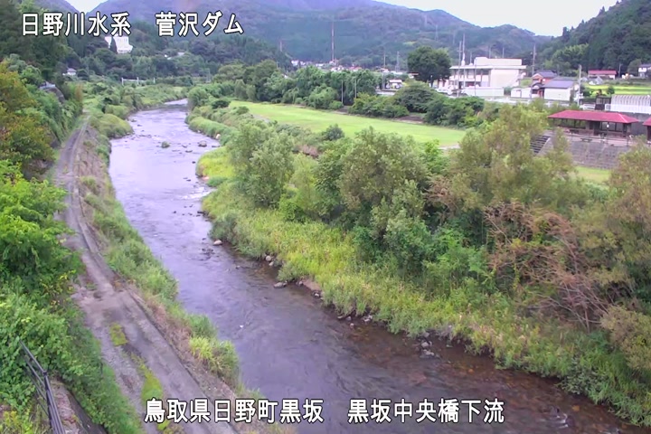 黒坂中央橋下流