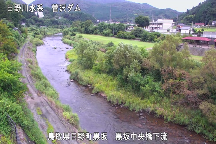 黒坂中央橋下流