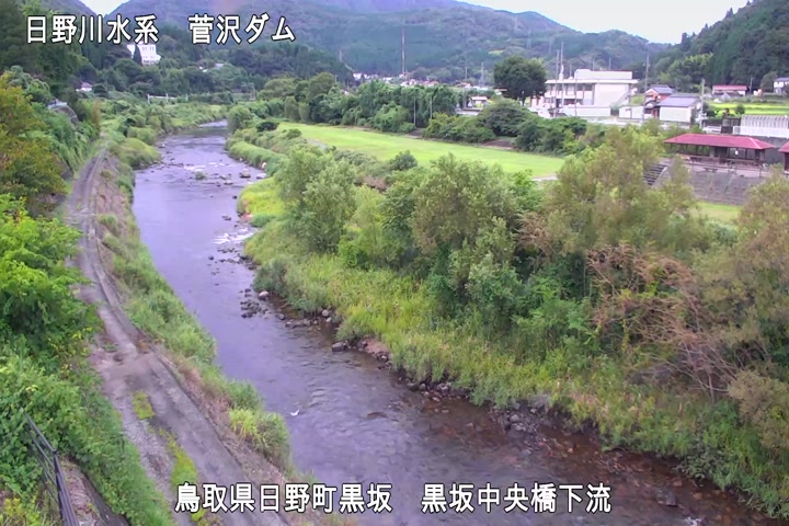 黒坂中央橋下流