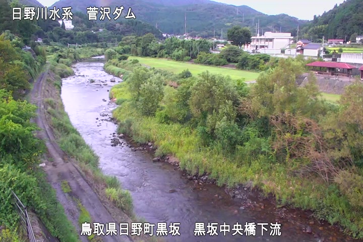 黒坂中央橋下流