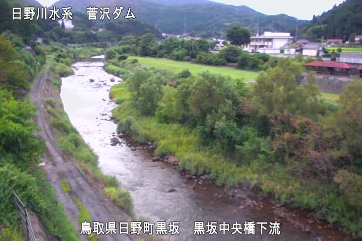 黒坂中央橋下流