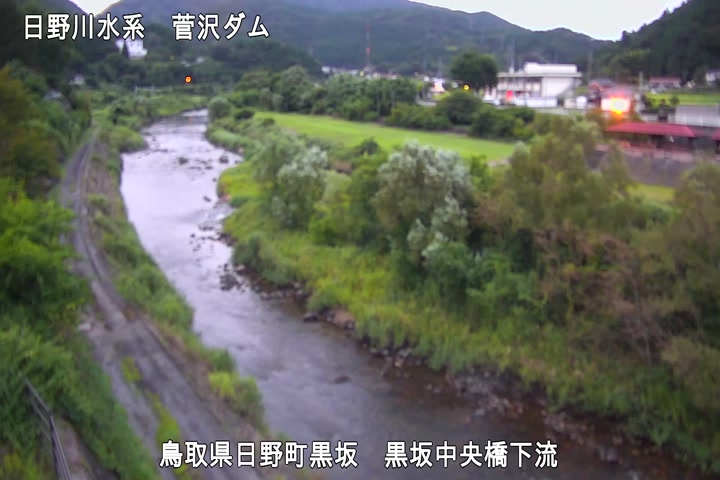 黒坂中央橋下流