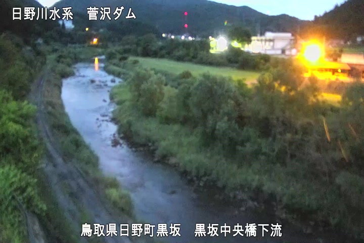 黒坂中央橋下流
