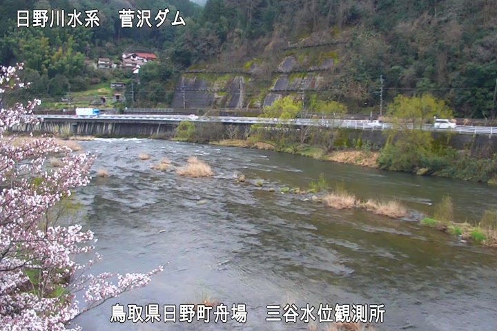 三谷水位観測所