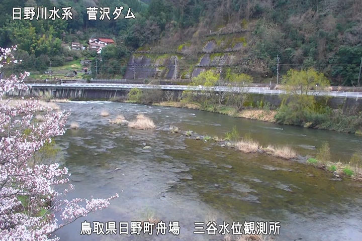 三谷水位観測所