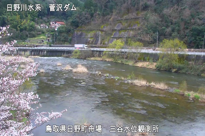 三谷水位観測所