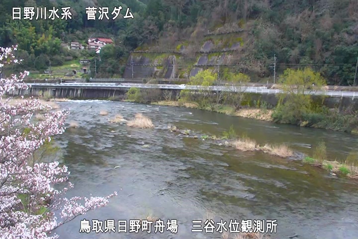 三谷水位観測所