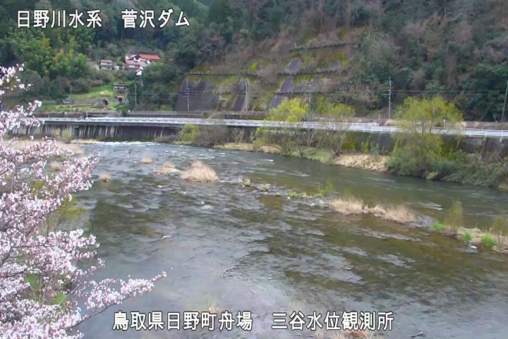 三谷水位観測所