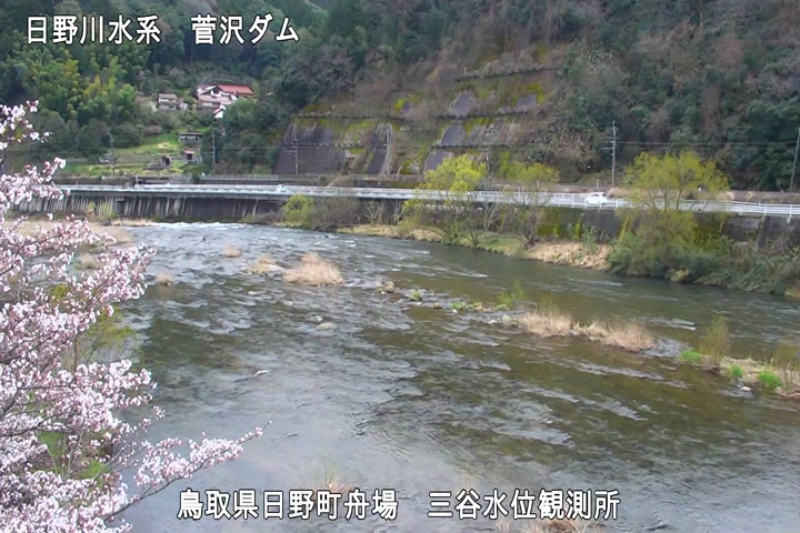 三谷水位観測所