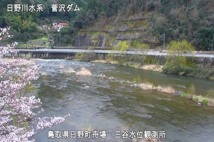 三谷水位観測所