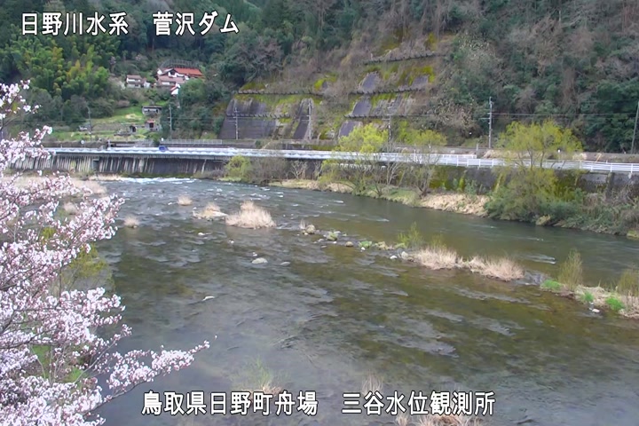 三谷水位観測所