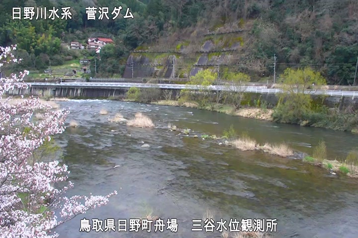 三谷水位観測所