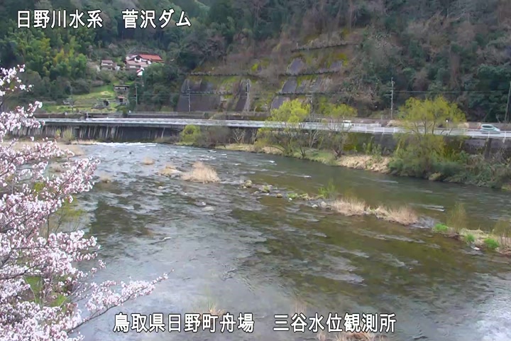 三谷水位観測所