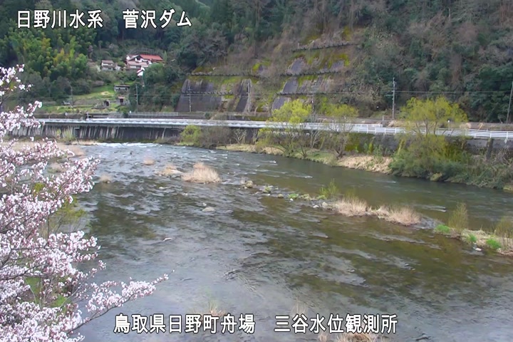 三谷水位観測所