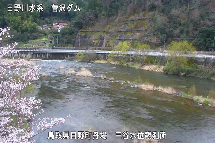 三谷水位観測所