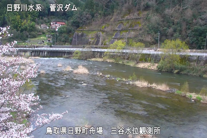 三谷水位観測所