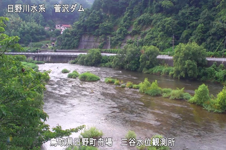 三谷水位観測所