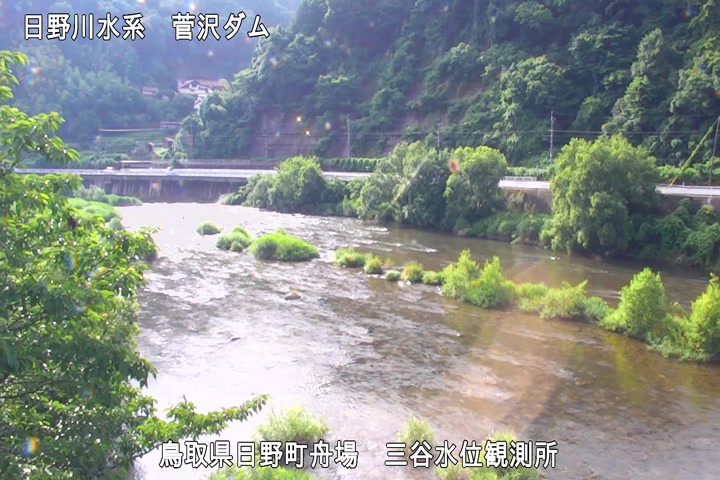 三谷水位観測所
