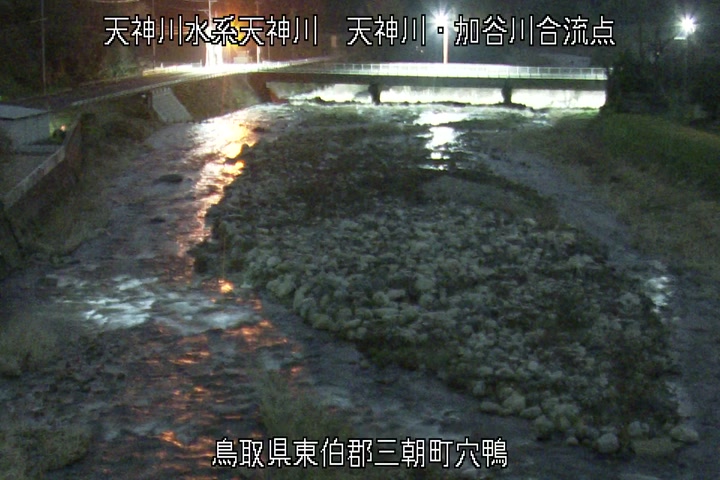 天神川・加谷川合流点