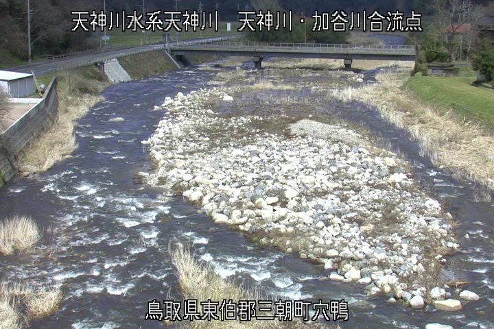 天神川・加谷川合流点