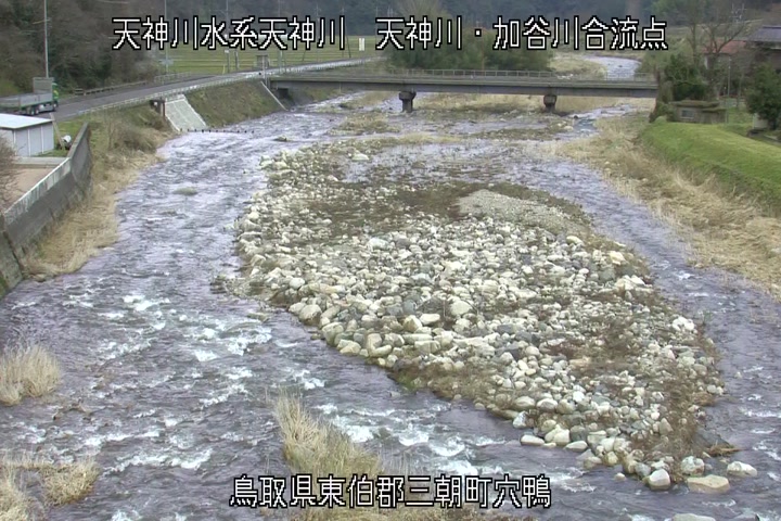 天神川・加谷川合流点