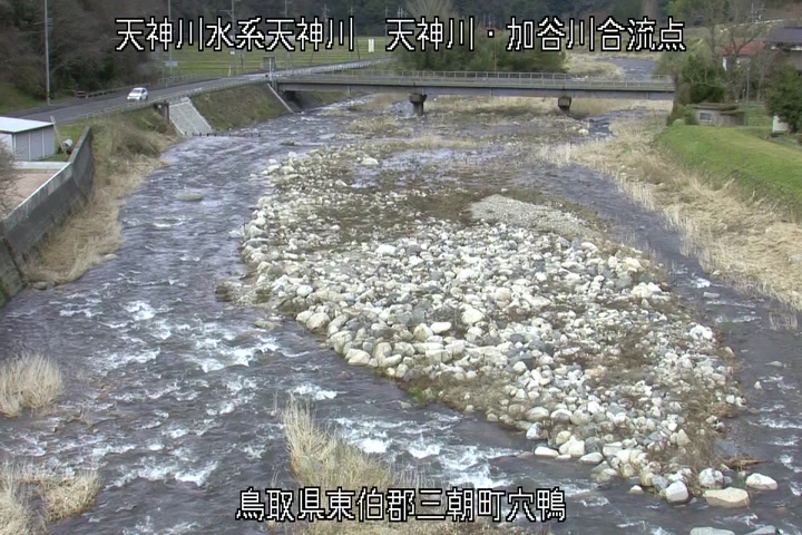 天神川・加谷川合流点