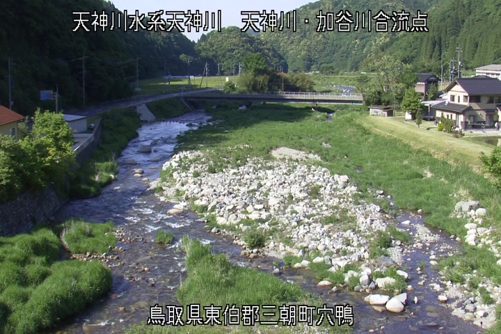 天神川・加谷川合流点