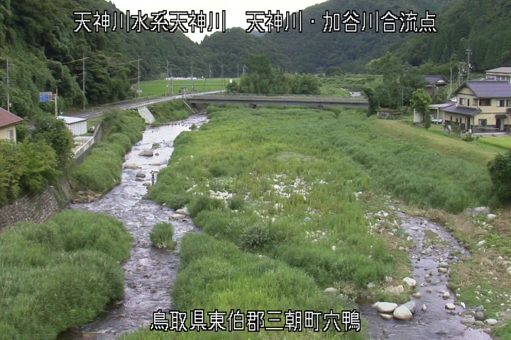 天神川・加谷川合流点