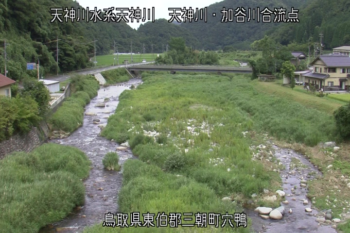 天神川・加谷川合流点