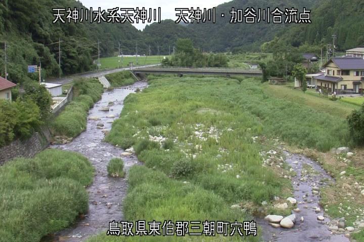 天神川・加谷川合流点