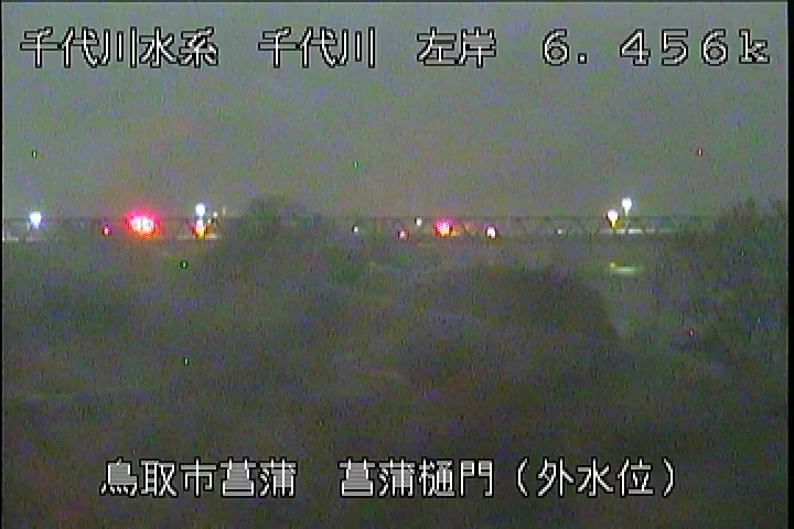 菖蒲排水樋門(外水位)