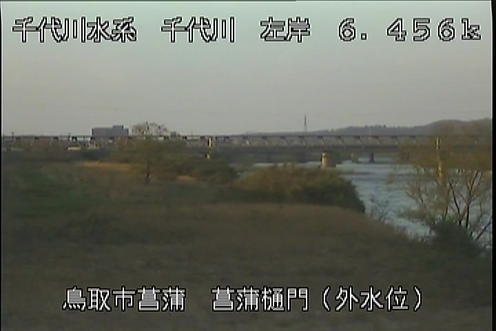 菖蒲排水樋門(外水位)