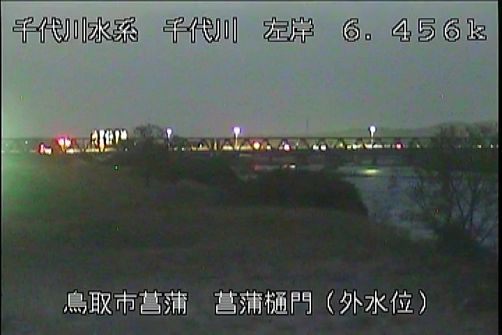 菖蒲排水樋門(外水位)