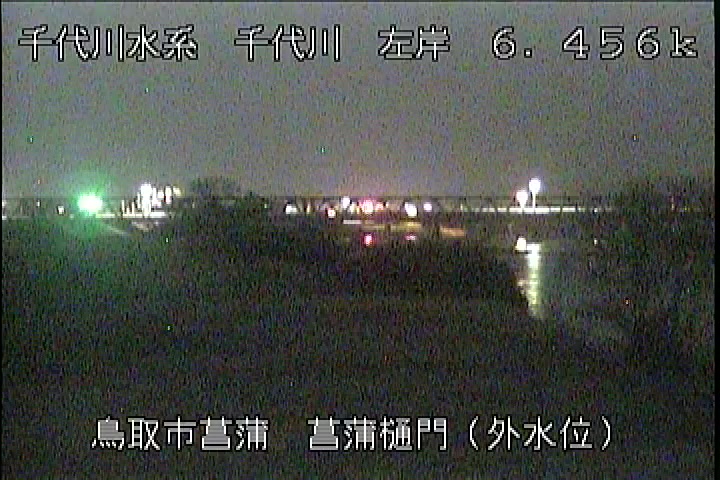 菖蒲排水樋門(外水位)